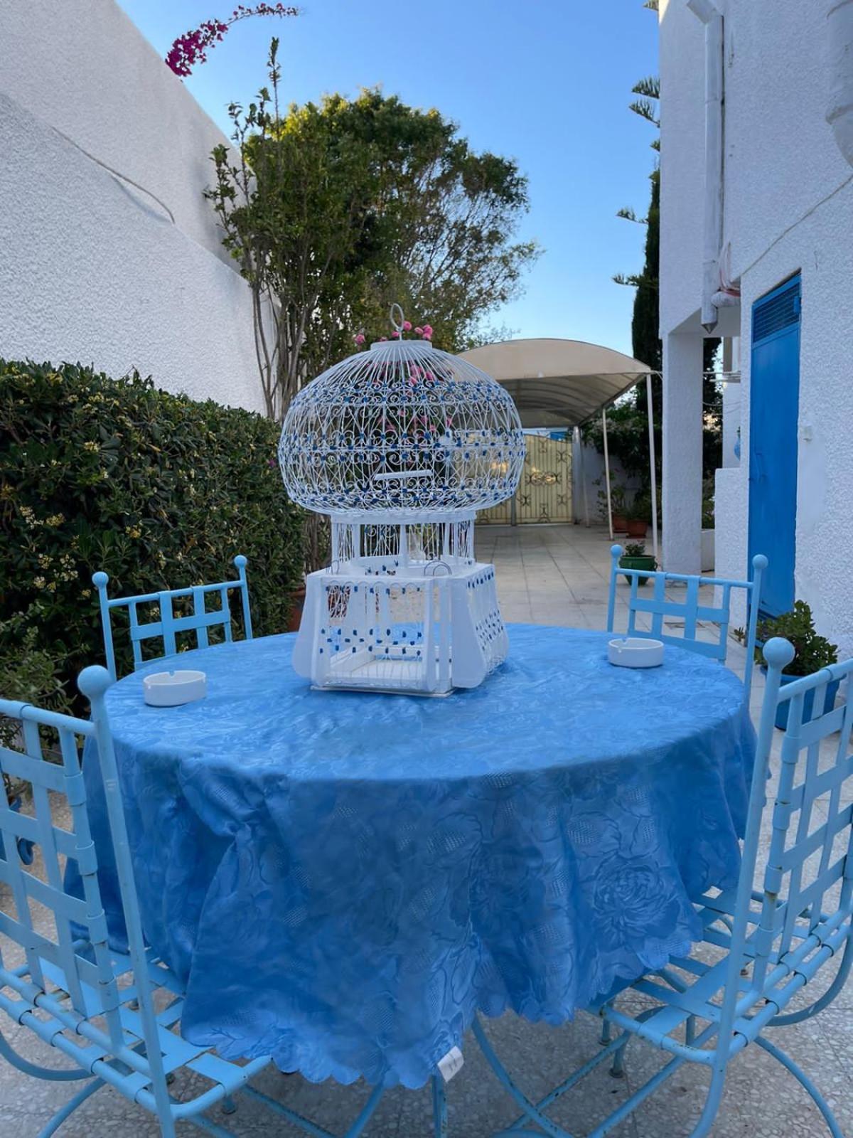 Ferienwohnung La Maison Bleue Dar Salah Bey Exterior foto